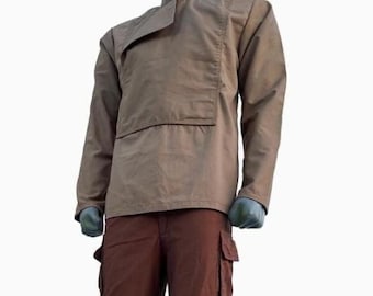 Han Solo Inspired Costume | Star Wars Cosplay Shirt & Pants Set | Smuggler Outfit for Men | Sci-Fi Convention Costume