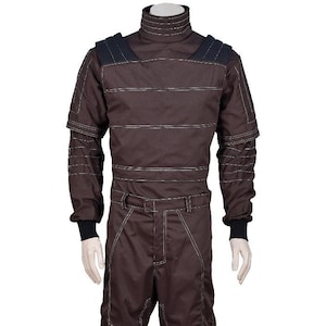 Din Djarin Mandalorian Flygdräkt | 3-delad Bounty Hunter Cosplay-dräkt | Star Wars-inspirerad taktisk outfit för män bild 8