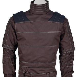 Din Djarin Mandalorian Flygdräkt | 3-delad Bounty Hunter Cosplay-dräkt | Star Wars-inspirerad taktisk outfit för män bild 7