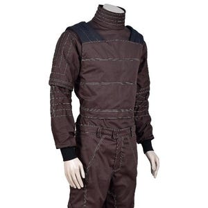 Din Djarin Mandalorian Flygdräkt | 3-delad Bounty Hunter Cosplay-dräkt | Star Wars-inspirerad taktisk outfit för män bild 2