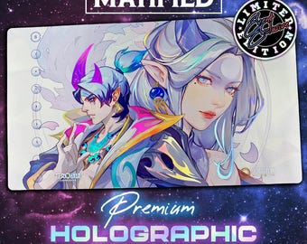 Holographic Foil Aphelios – Riftbound Chinese Regional Open Tournament Exclusive League of Legends TCG Custom Matified