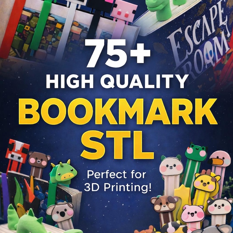 3d Print Bookmarks Bow - Etsy