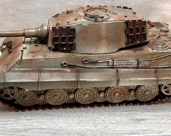 【美品】digne jacquard tank GERMANY TIGER I LATE PRODUCTION TANK 