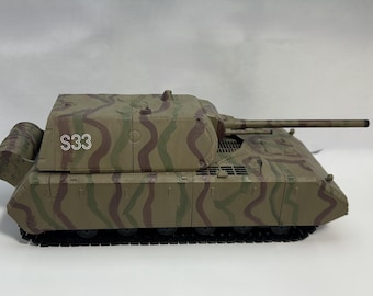 3-D Printed 1/35 Scale WW2 Maus 188 Ton Super Heavy Tank