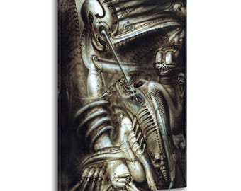 H.R. Giger For Judith Canvas Wall Art Poster Picture Print Living Room Walls Decor Home Posters