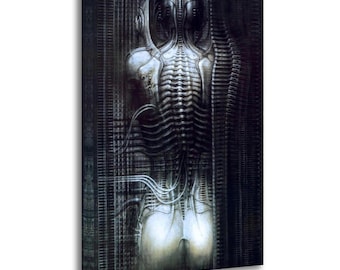 HR Giger Alien Xenomorph Universe Canvas Wall Art Poster Picture Print Living Room Walls Decor Home Posters