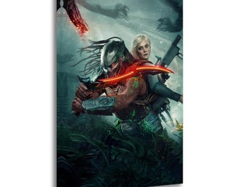 Predator Badlands (2027) Canvas Wall Art Poster Picture Print Living Room Walls Decor Home Posters