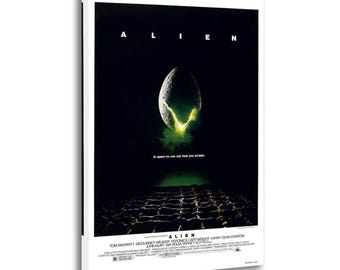 Alien Classic Horror Thriller Film Movies Canvas Wall Art Poster Picture Print Living Room Walls Decor Home Posters