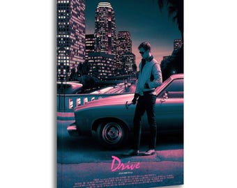 Drive Movie Ryan Gosling Canvas Wall Art Poster Picture Print Living Room Walls Decor Home Posters