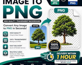 Image to PNG | photo cutout | logo background removal | high resolution | in 2 hours delivery
