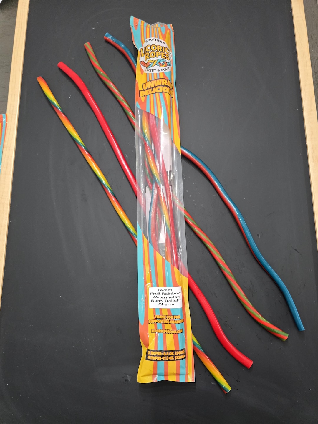 Scrumptious Rope Sour Licorice Ropes – Classics 4 Pack - Etsy