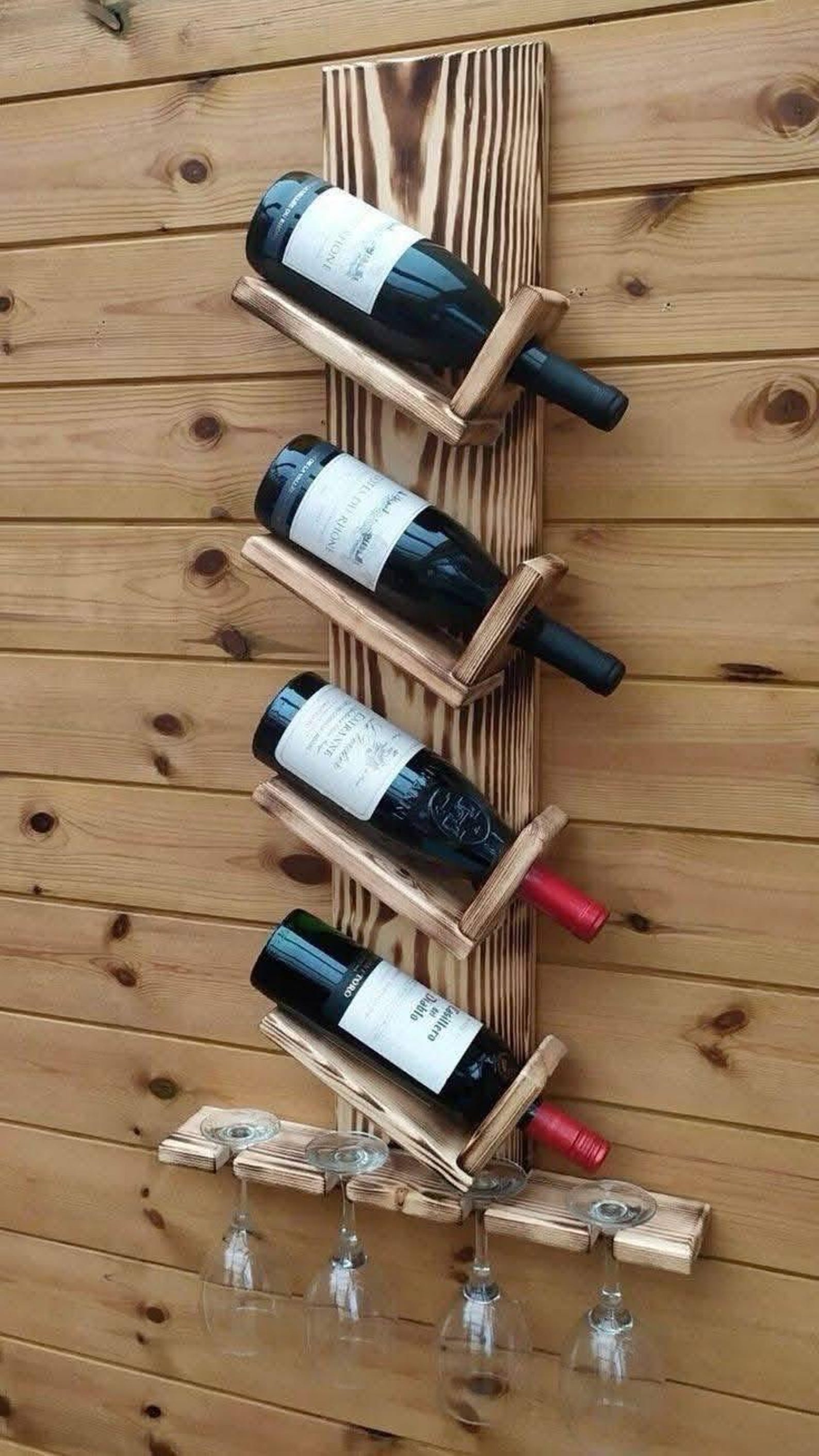 Wine Bottle Rack - Etsy