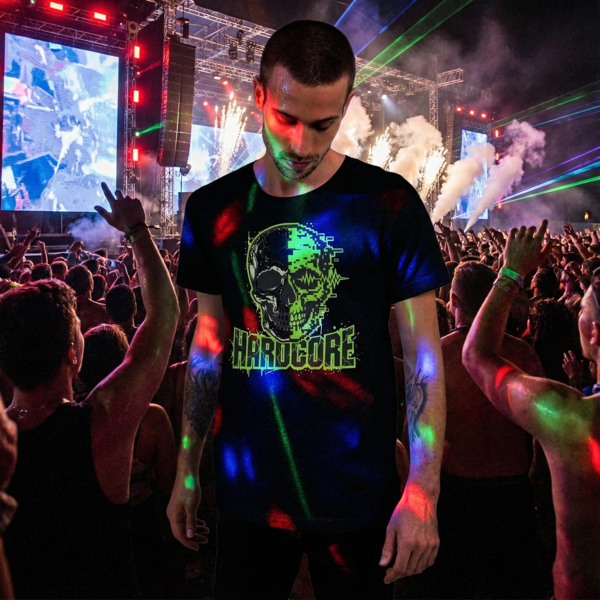Gore Bike Wear Terror Hardcore Terrorcore Totenkopf O - Festival T ...
