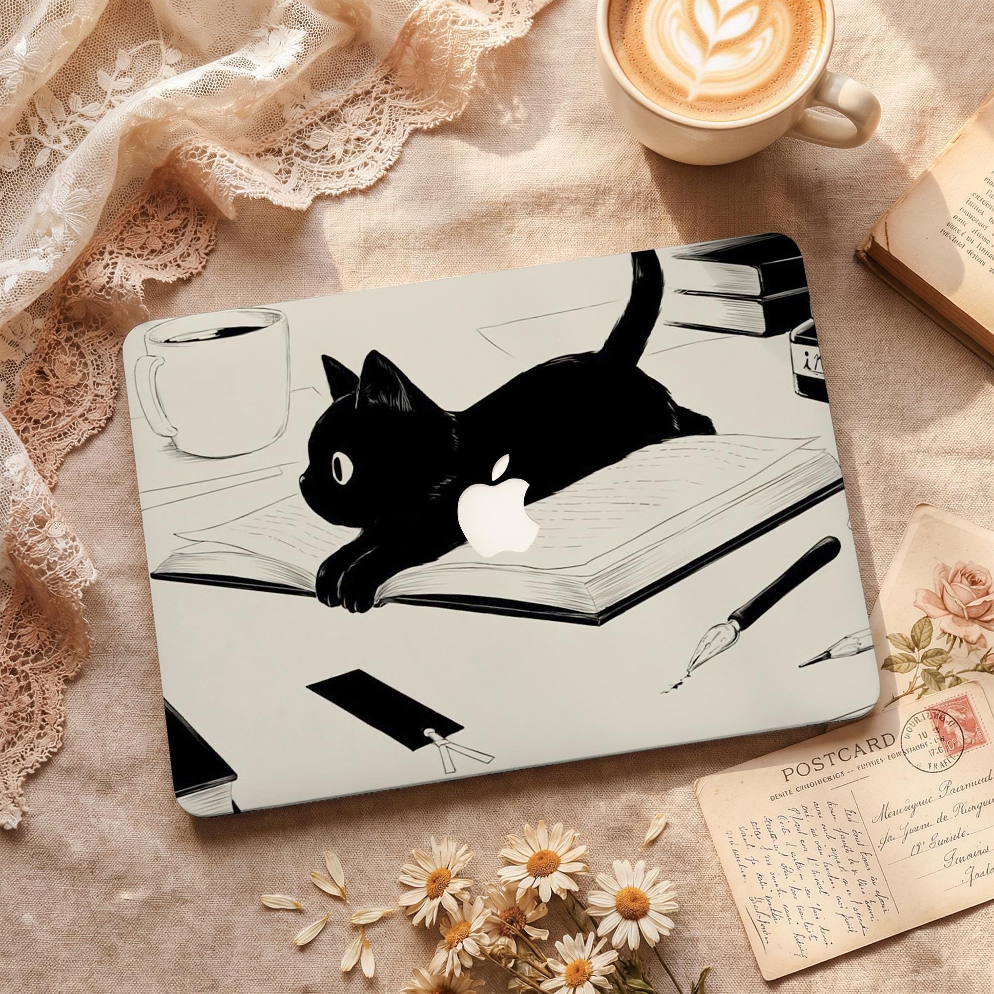 Cat MacBook Air Case - Etsy