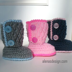 Crochet Pattern Blossom Baby Booties Cherries Booties Crochet Booties with Flower Slippers Baby Girl Baby Shower Gift Christmas Crochet