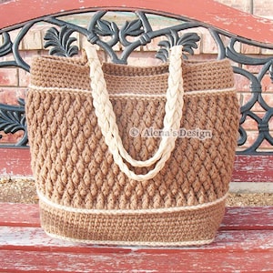 Crochet Pattern 176 Crochet Tote Bag Pattern Shoulder Bag Crochet Purse Woman Bag Shopping Bag Summer Beach Bag Crochet Bag Christmas Gift