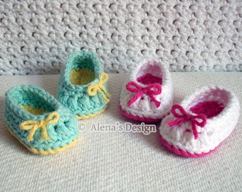 Crochet Pattern 136 Crochet Shoes Pattern 18 inch Doll Bow Slippers for American Doll Crochet Patterns My Life Christmas Gift for Girl