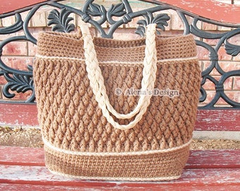 Crochet Pattern 176 Crochet Tote Bag Pattern Shoulder Bag Crochet Purse Woman Bag Shopping Bag Summer Beach Bag Crochet Bag Christmas Gift
