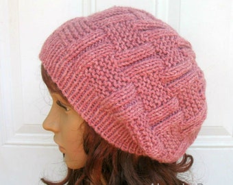 Slouchy Beanie Hat | Knitting Pattern 162