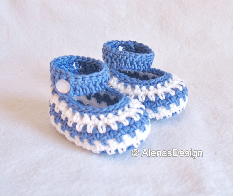 Crochet Booties Pattern 076 Crochet Baby Shoes Pattern Boot Pattern Baby Boy Baby Girl Mary Jane Shoes image 4