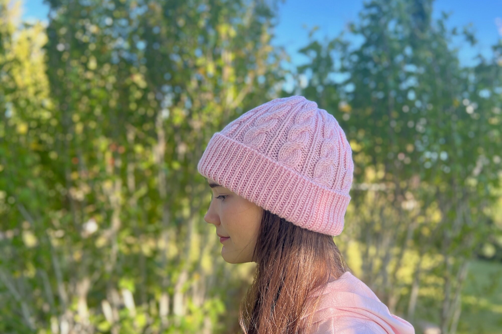 帽子 todayful woolknit beanie Classic Cuffed Hat in Daily Wool: Free Hat Knitting Pattern