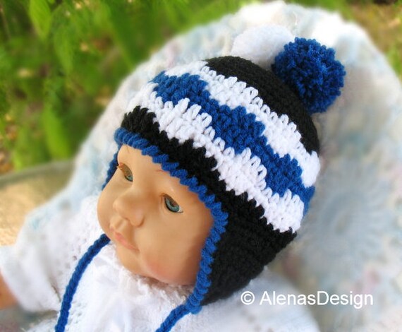 Child crochet hat with ear flaps pattern hotsell
