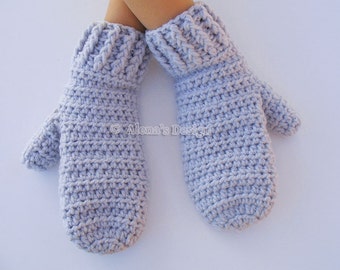 Crochet Pattern 116 Kids Mittens Toddler Mittens Crochet Mitten Pattern Children's Mittens Crochet Glove Pattern