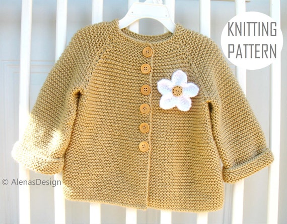 Baby Sweater Knitting Pattern Cardigan Knitting Pattern Knit | Etsy  Australia