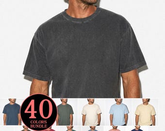 Realistic C1717 Male Model Mockup Bundle: Minimalistic Trendy Mockups