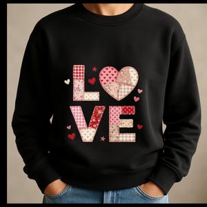 KÄRLEKSlappstickning PNG | Alla hjärtans dag-lappstickning-hjärtdesign | Quiltade kärleksbrev Clipart | Romantisk tygstil PNG, leopardhjärta kärlek png