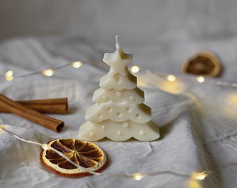 Christmas Soy Candle - Christmas Decoration - Holiday Present