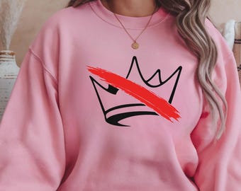 No Kings In America Sweatshirt : Anti Trump 2026 Crewneck, Crown No Kings Graphic Jumper, Anti Maga Style Political Pullover