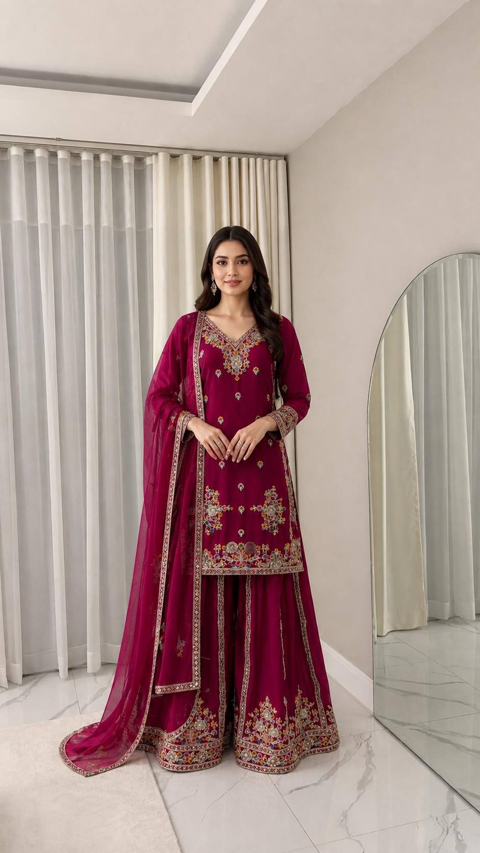 knee length dresses for ladies Designer Wedding Wear Latest Punjabi Style Salwar Suit