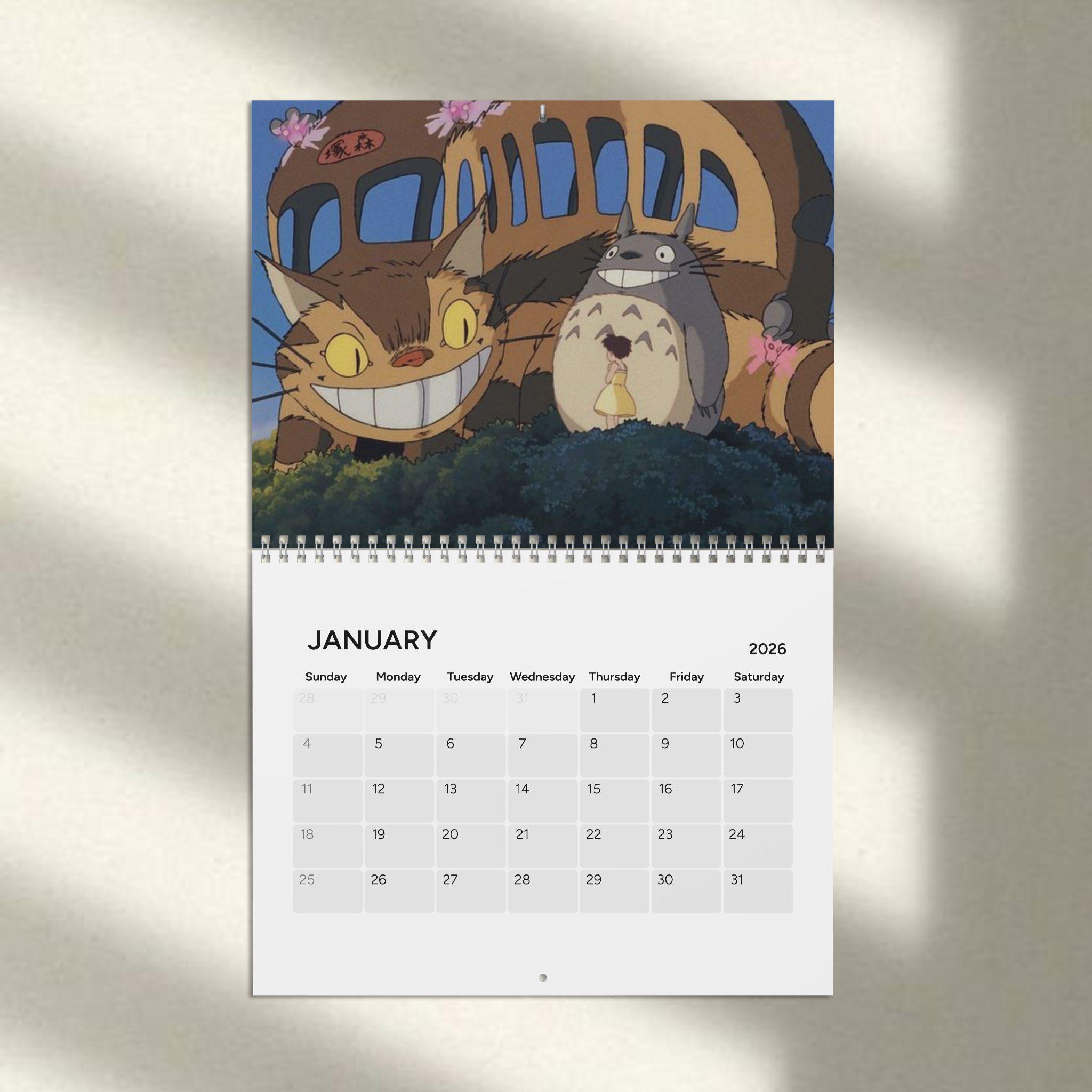 Ghibli calendar - Etsy 日本
