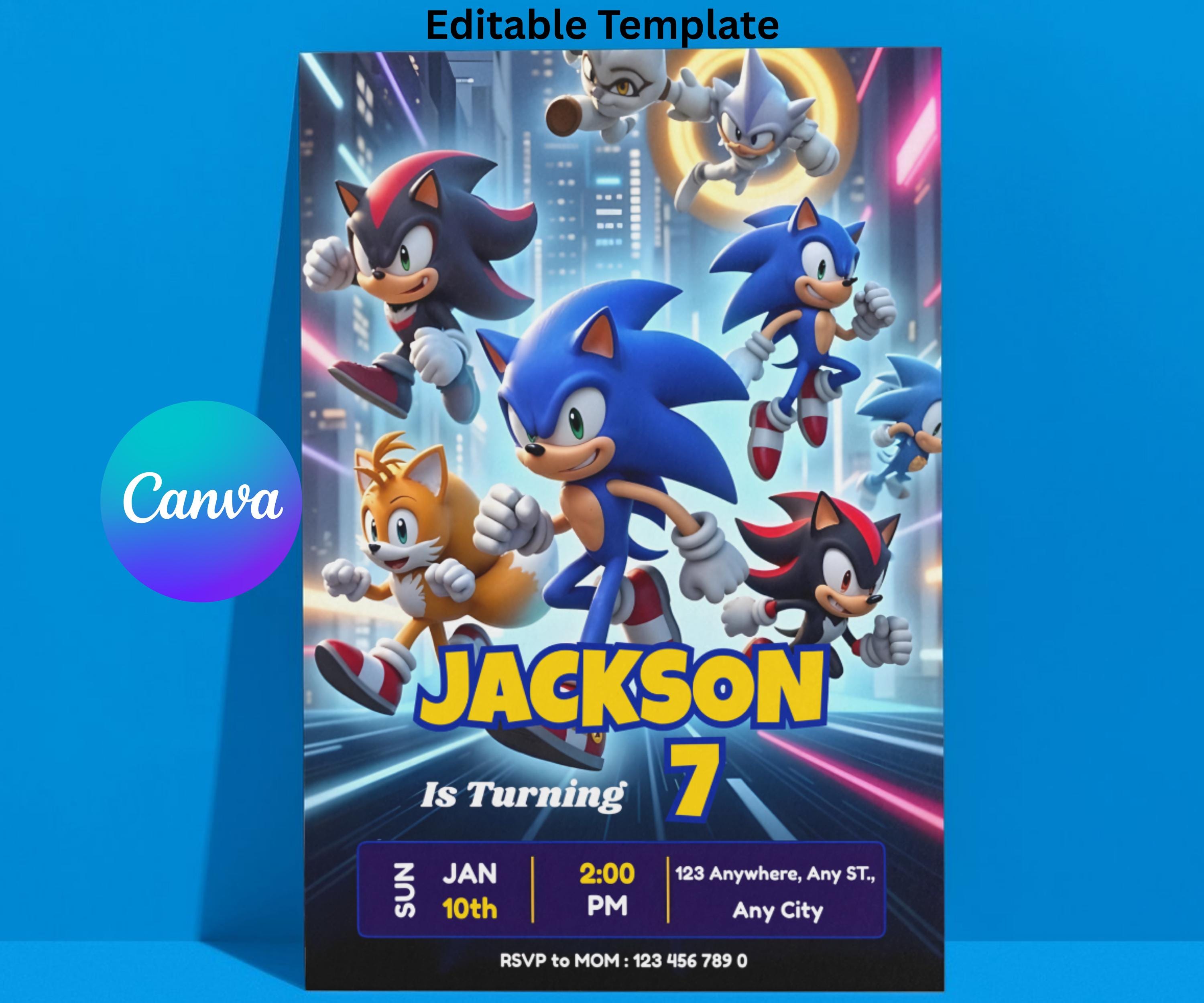 Super silver sonic - Etsy België, image size:3000x2500