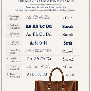 Full Grain Leather Tote | Cotton Velvet Lined Shoulder Bag, Laptop Tote image 4