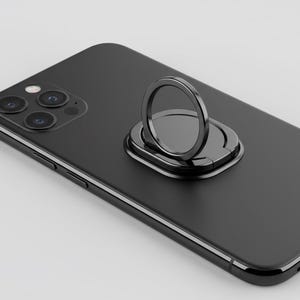 360° Ultra-Thin Phone Ring Grip, Anti-Drop Phone Handle, Compatible with Magnetic Car Mount, Smartphone Accessory