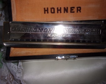 Hohner 64 Chromonica Chromatic Harmonica Key of C