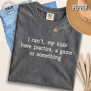 Kids Sports Mom Graphic T Shirt Funny Sports Mom Tee Practice Game Shirt