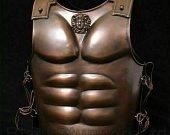 Knight Battle King Cuirass | LARP Reenactment Costume Breastplate | Cosplay Armor Steel Warrior Cuirass