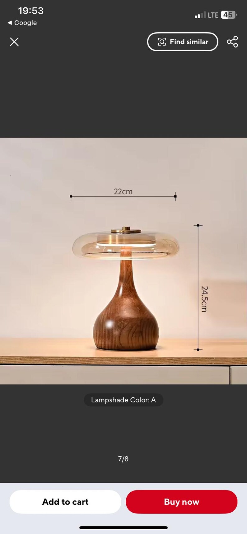 Dimmable LED Table Lamp: Modern Minimalist Design Adjustable Light - Etsy