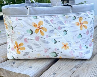Floral Hanging Diaper Caddy | Stroller, Crib & Car Organizer