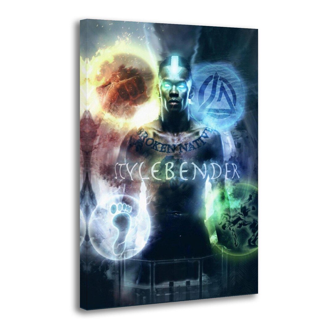 Stylebender Poster Israel Adesanya the Last Stylebender Canvas Art Print Poster Posters ...