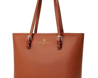 Sac à main de luxe à motif crocodile : fourre-tout de travail élégant pour femme, sac à bandoulière en cuir végétalien