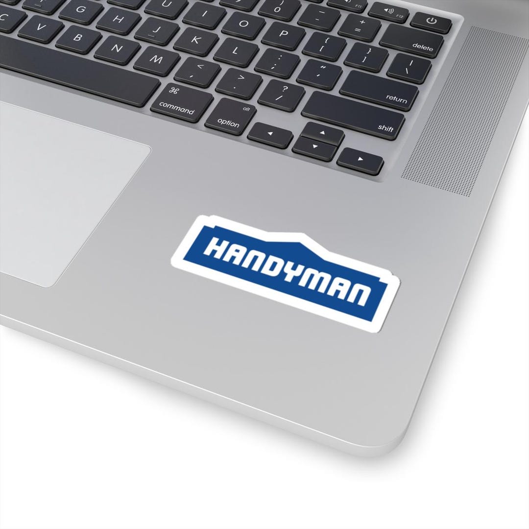 Handyman Logo LOWE'S Sticker | Kiss-cut Sticker - Etsy
