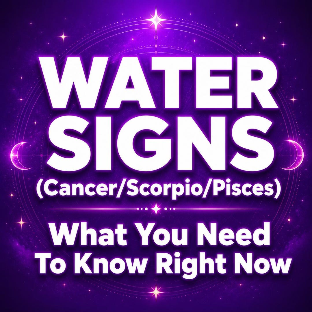 Water Sign Rashi WATER SIGNS Zodiac Reading Instant Download PDF, Mini Same Day ...