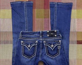 Vintage 2000’s Y2K Miss Me low rise bootcut jeans