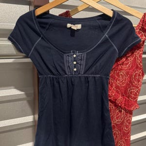 Vintage Hollister Babydoll Tops - Etsy