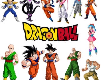 Goku Dragon Ball Z PNG SVG Bundle | Saiyan Warrior Anime Art (Digital Download)