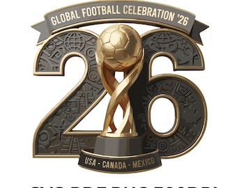 2026 World Cup Trophy Design | Global Football Celebration Art (SVG, PNG, PDF)
